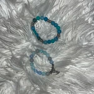 Children’s glass bead bracelets small
